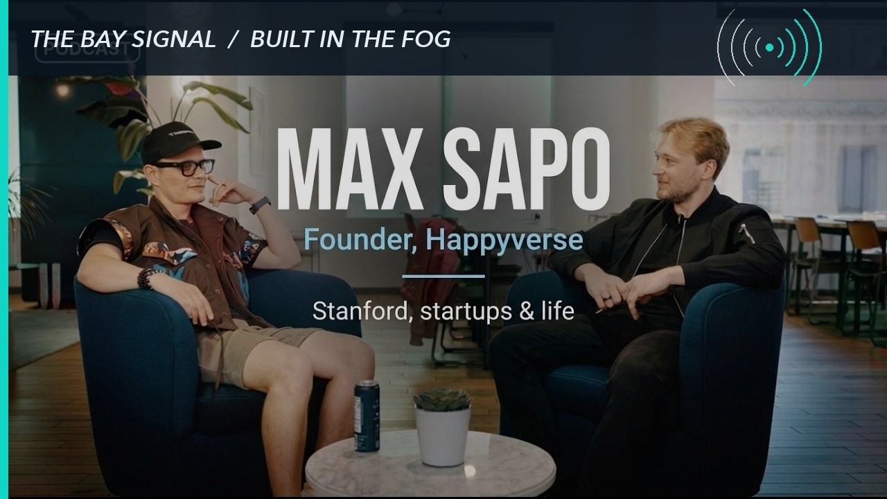 The Bay Signal video podcast episode produced by FogLine Visuals in San Francisco